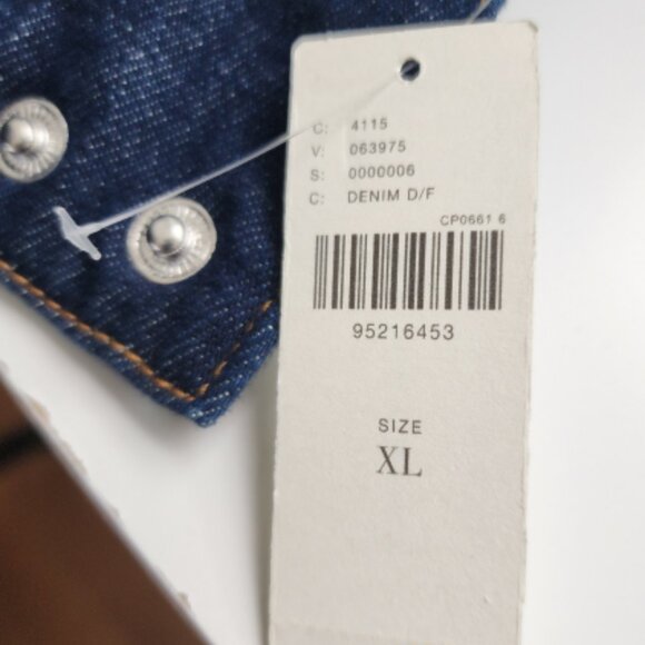 Anthropologie Pilcro Denim Shaket Jacket  XL - Picture 5 of 11